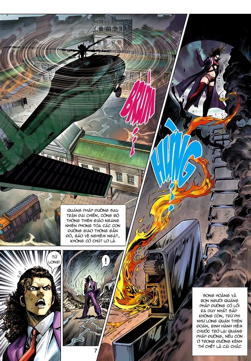 Truyện Tranh Tân Tác Long Hổ Môn trang 4