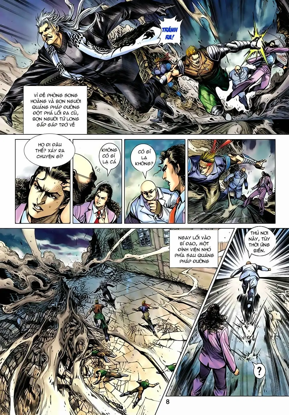 Truyện Tranh Tân Tác Long Hổ Môn trang 4