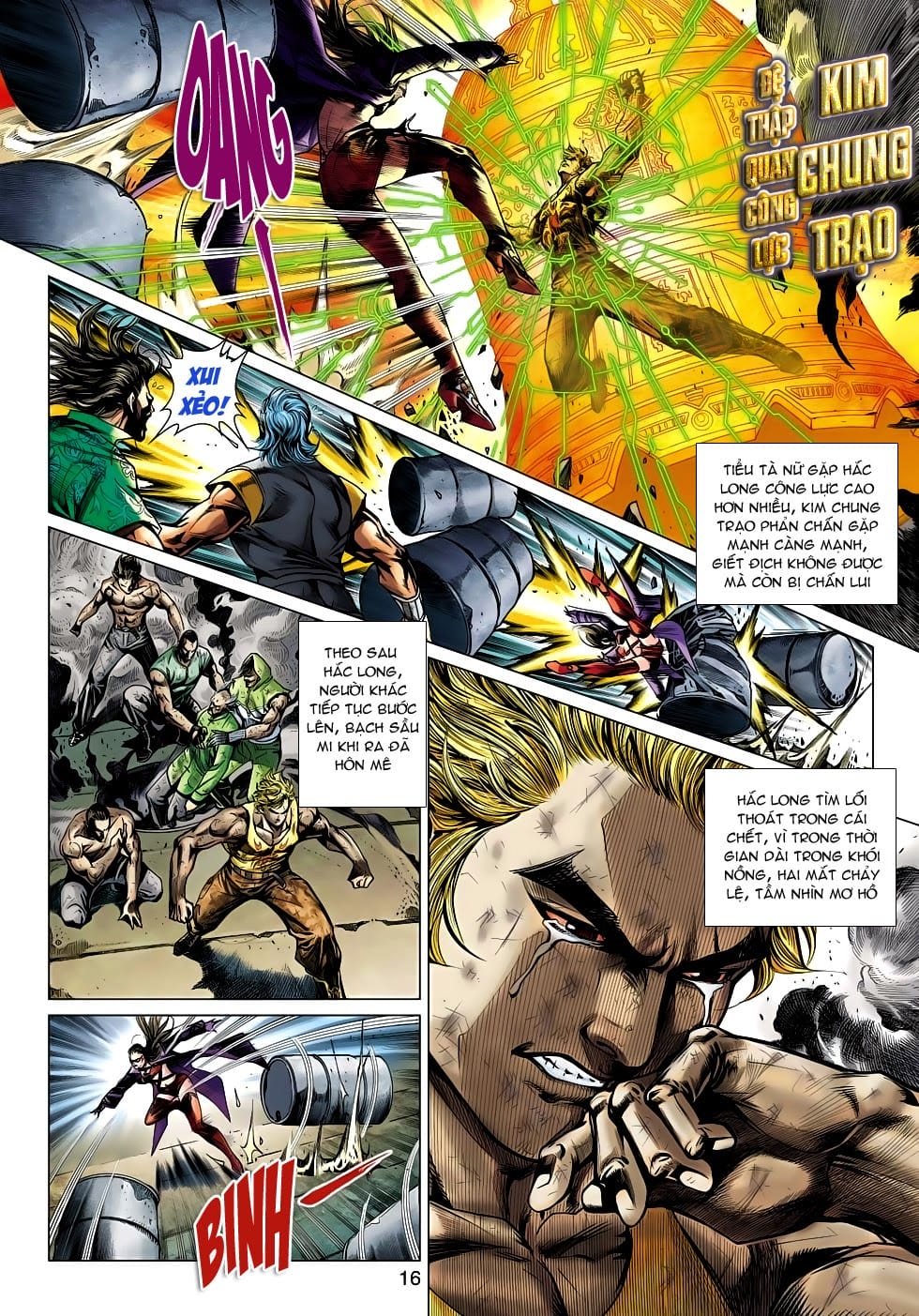 Truyện Tranh Tân Tác Long Hổ Môn trang 4