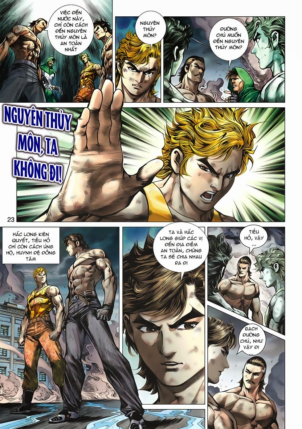 Truyện Tranh Tân Tác Long Hổ Môn trang 4