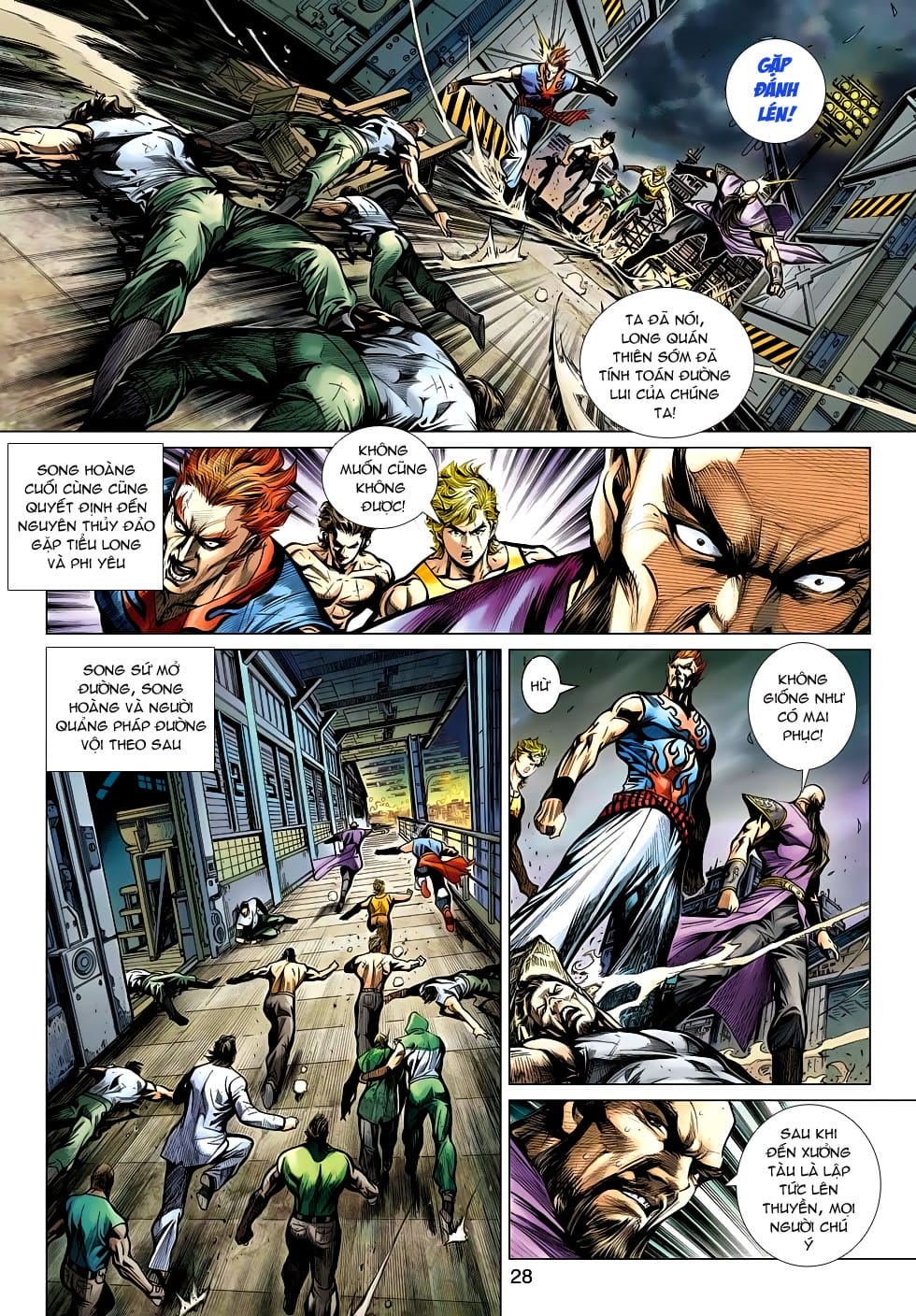 Truyện Tranh Tân Tác Long Hổ Môn trang 4