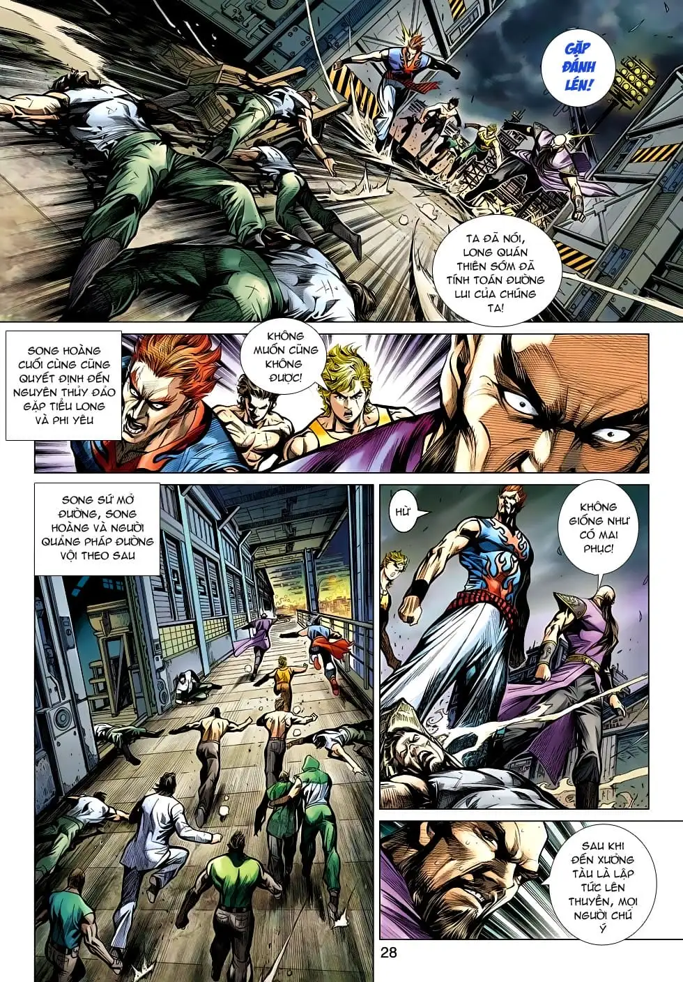 Truyện Tranh Tân Tác Long Hổ Môn trang 4