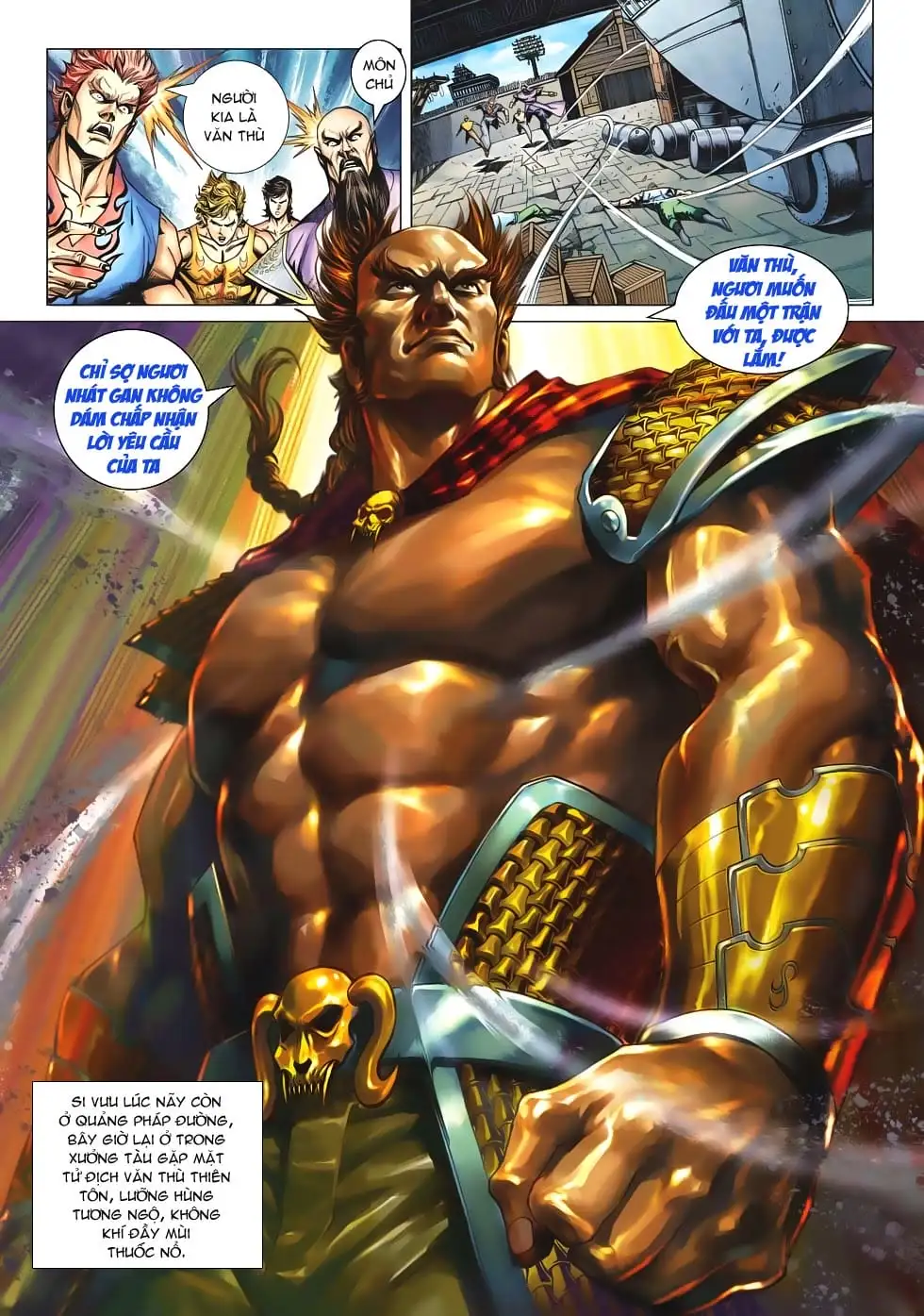 Truyện Tranh Tân Tác Long Hổ Môn trang 4