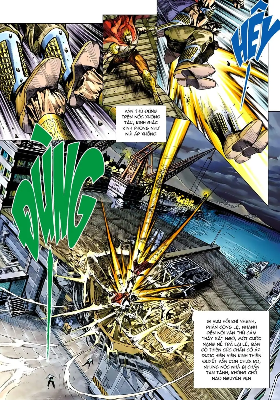 Truyện Tranh Tân Tác Long Hổ Môn trang 4