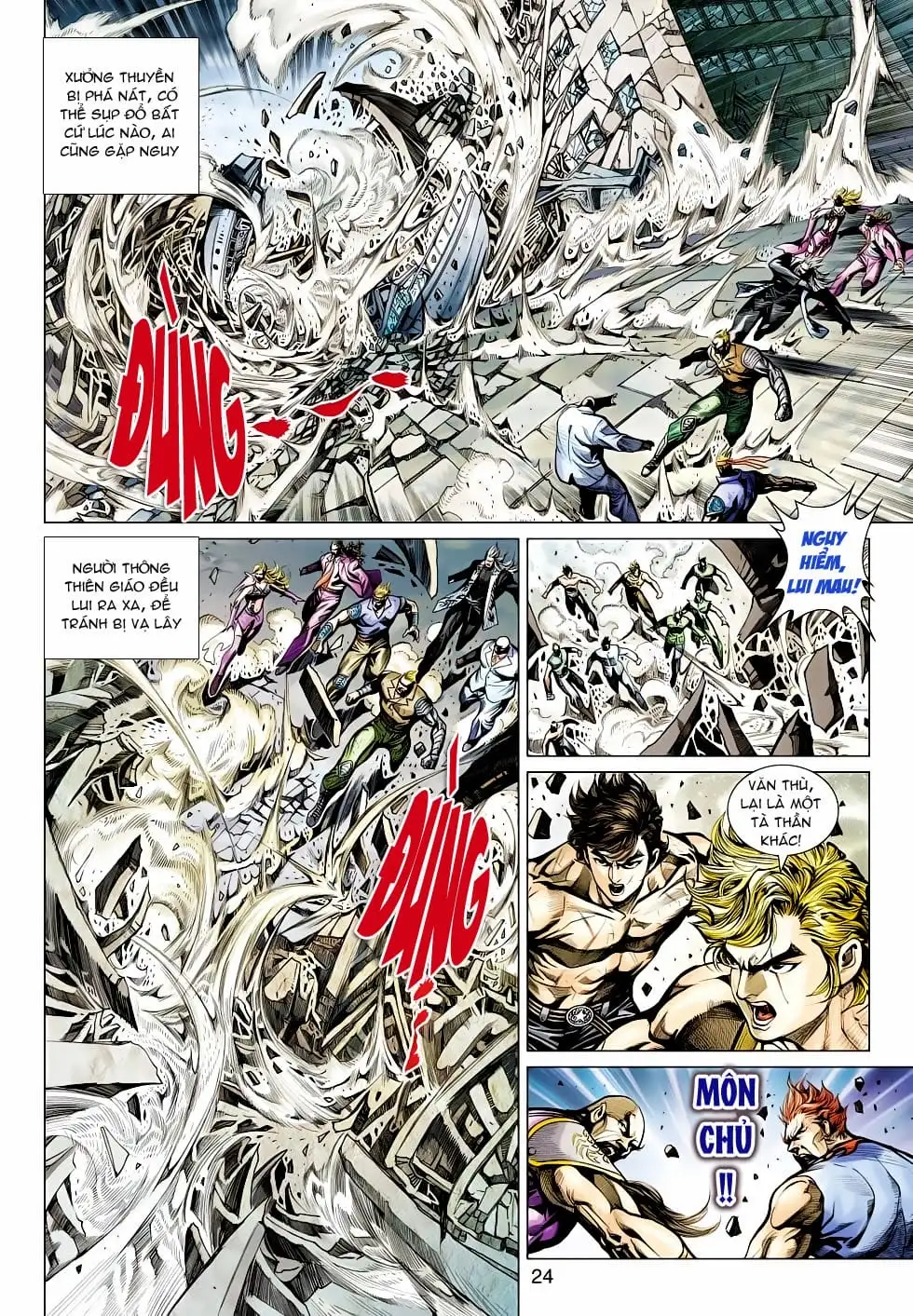 Truyện Tranh Tân Tác Long Hổ Môn trang 4