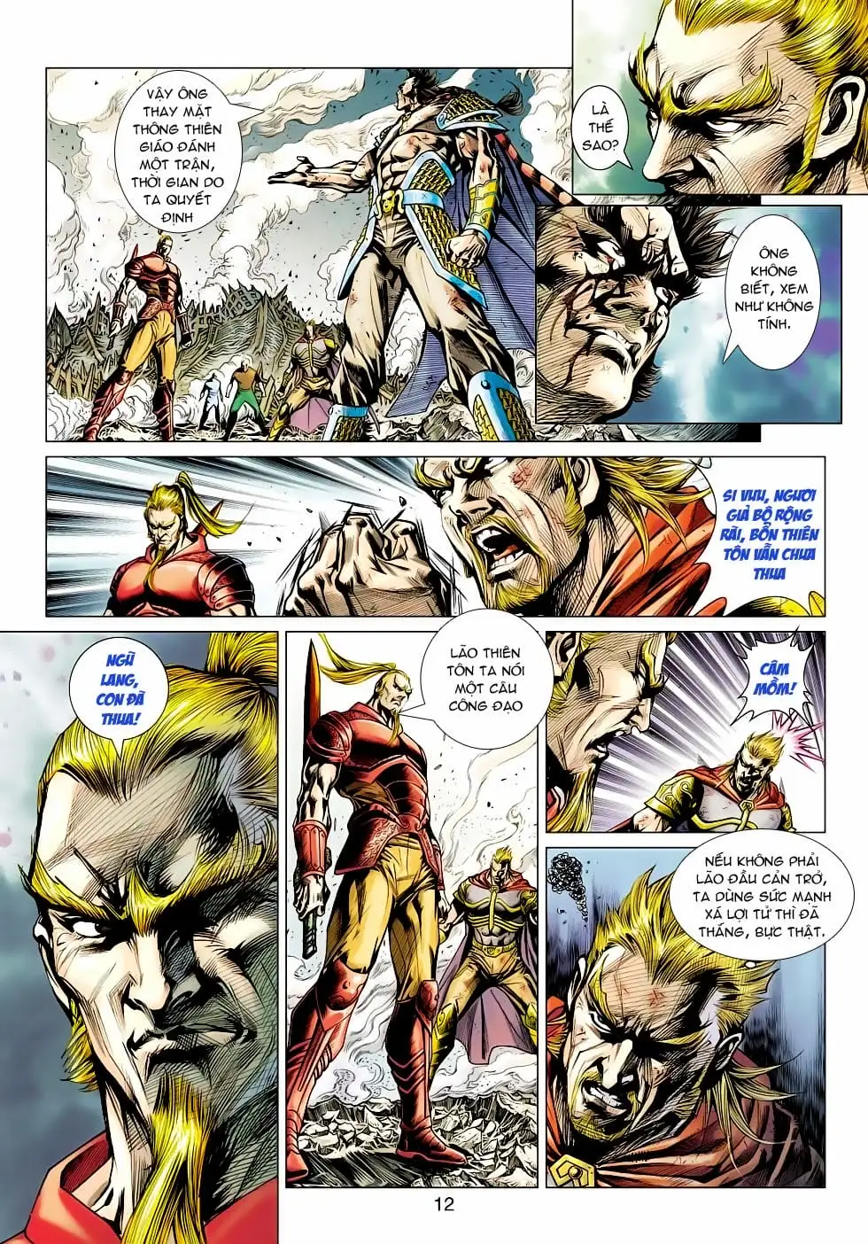 Truyện Tranh Tân Tác Long Hổ Môn trang 4