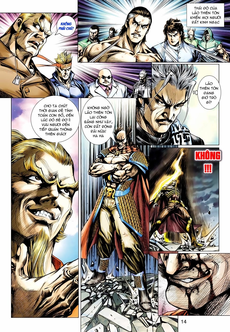 Truyện Tranh Tân Tác Long Hổ Môn trang 4