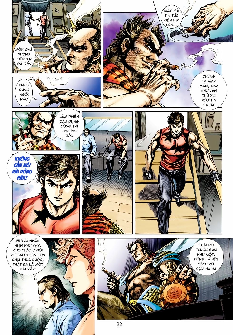 Truyện Tranh Tân Tác Long Hổ Môn trang 4