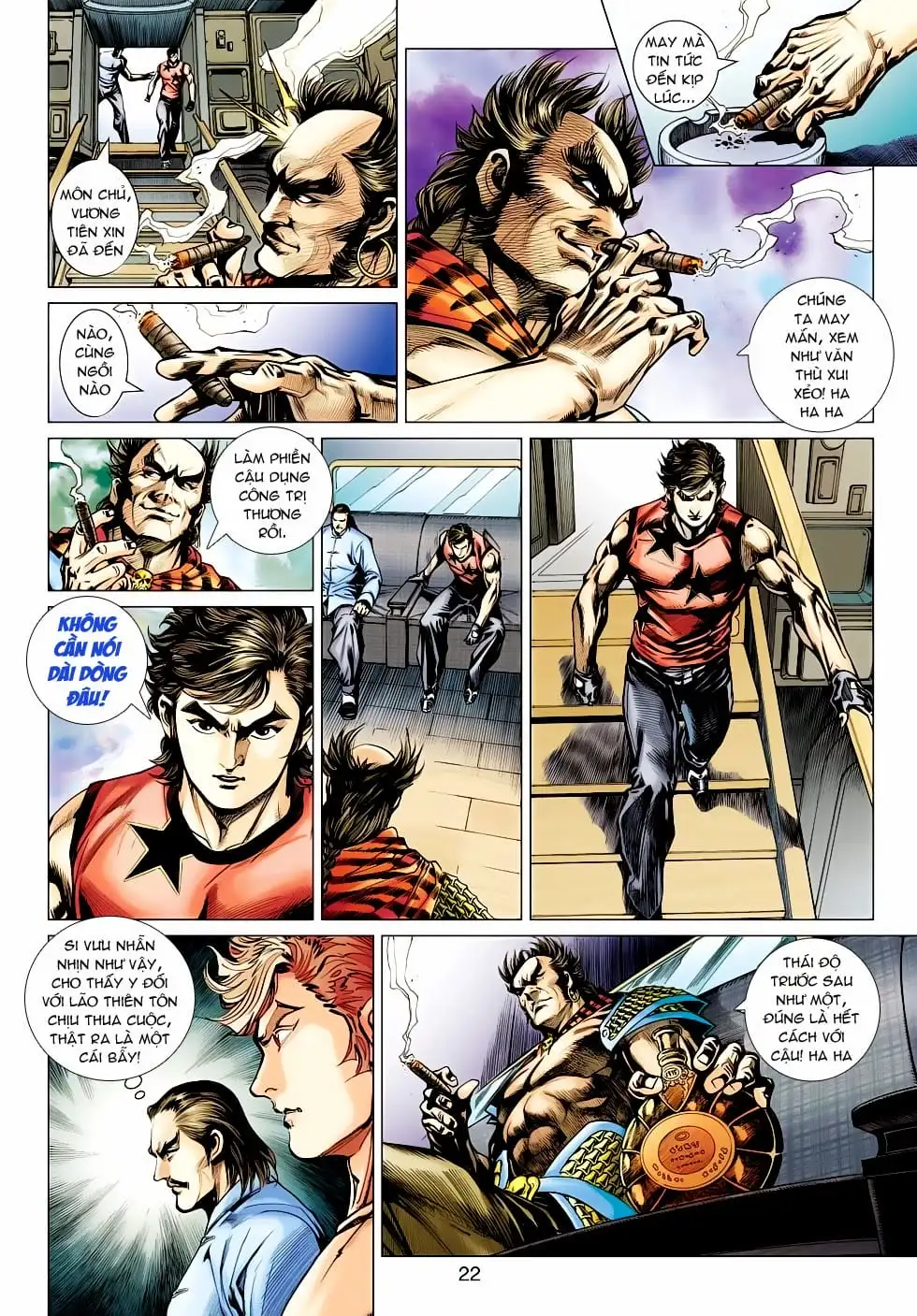 Truyện Tranh Tân Tác Long Hổ Môn trang 4