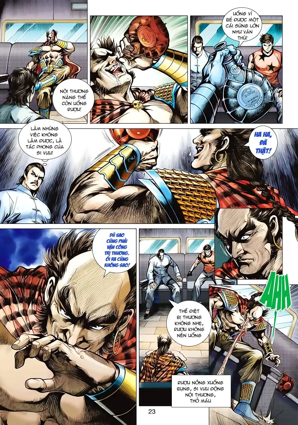 Truyện Tranh Tân Tác Long Hổ Môn trang 4