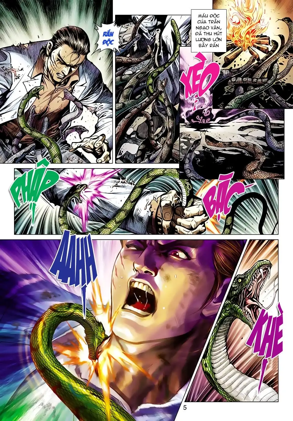 Truyện Tranh Tân Tác Long Hổ Môn trang 4