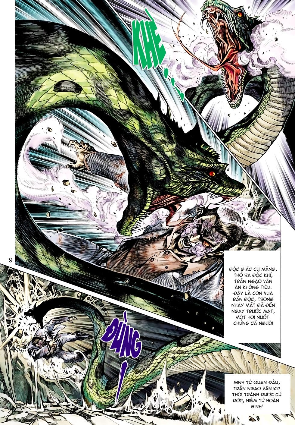 Truyện Tranh Tân Tác Long Hổ Môn trang 4