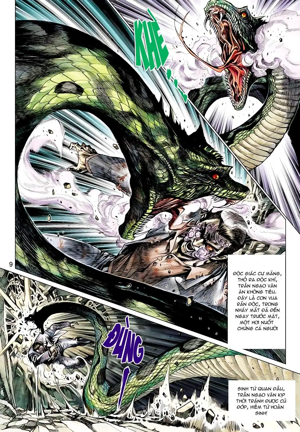 Truyện Tranh Tân Tác Long Hổ Môn trang 4