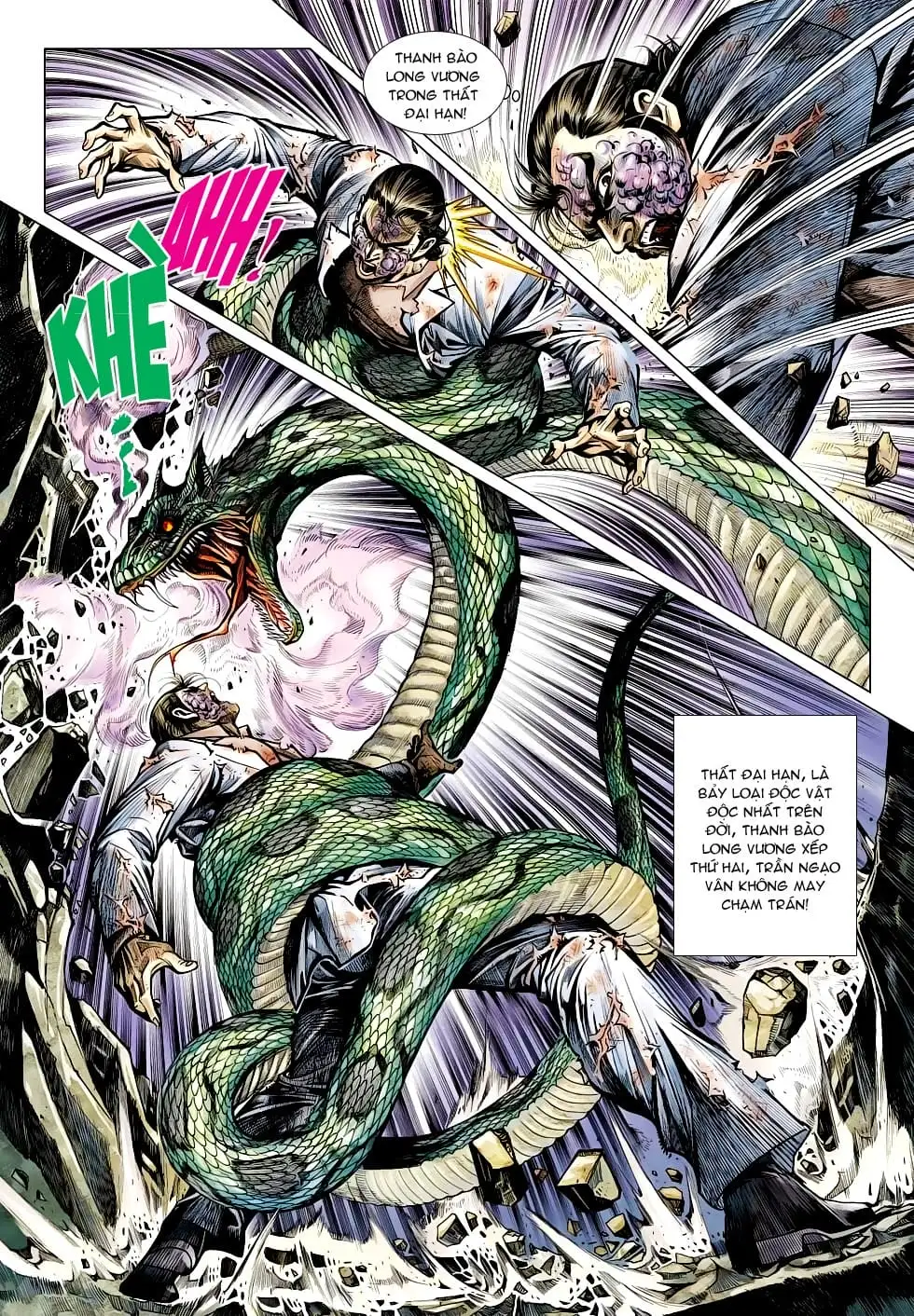Truyện Tranh Tân Tác Long Hổ Môn trang 4