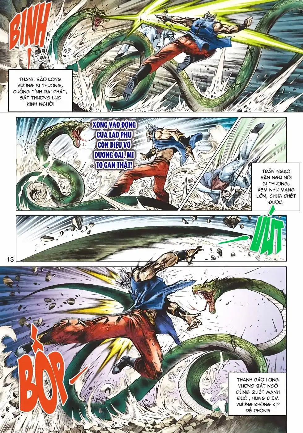 Truyện Tranh Tân Tác Long Hổ Môn trang 4