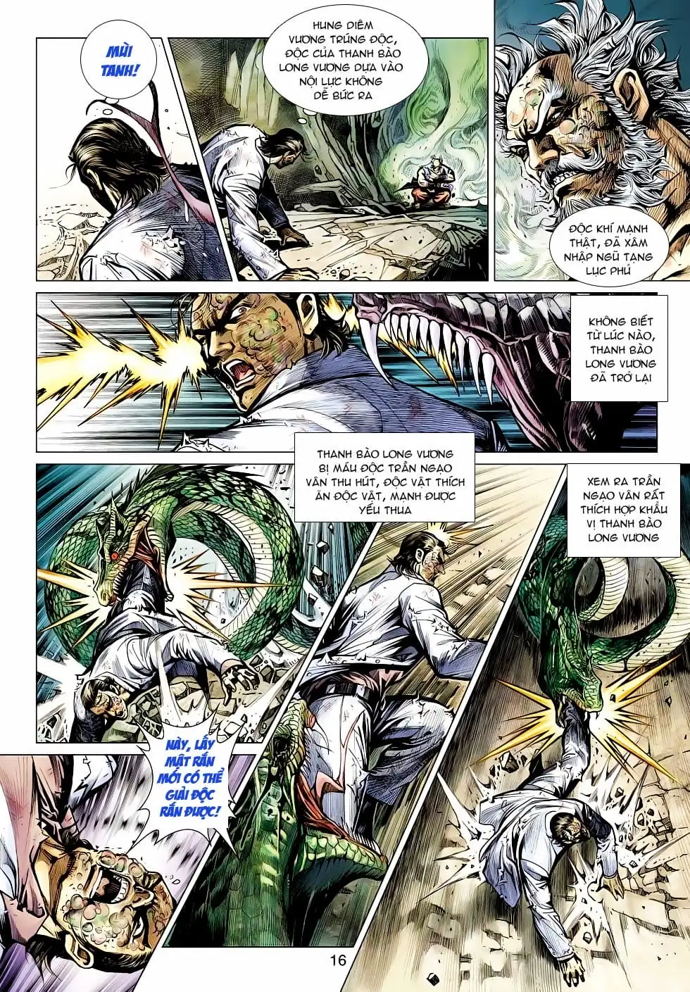 Truyện Tranh Tân Tác Long Hổ Môn trang 4