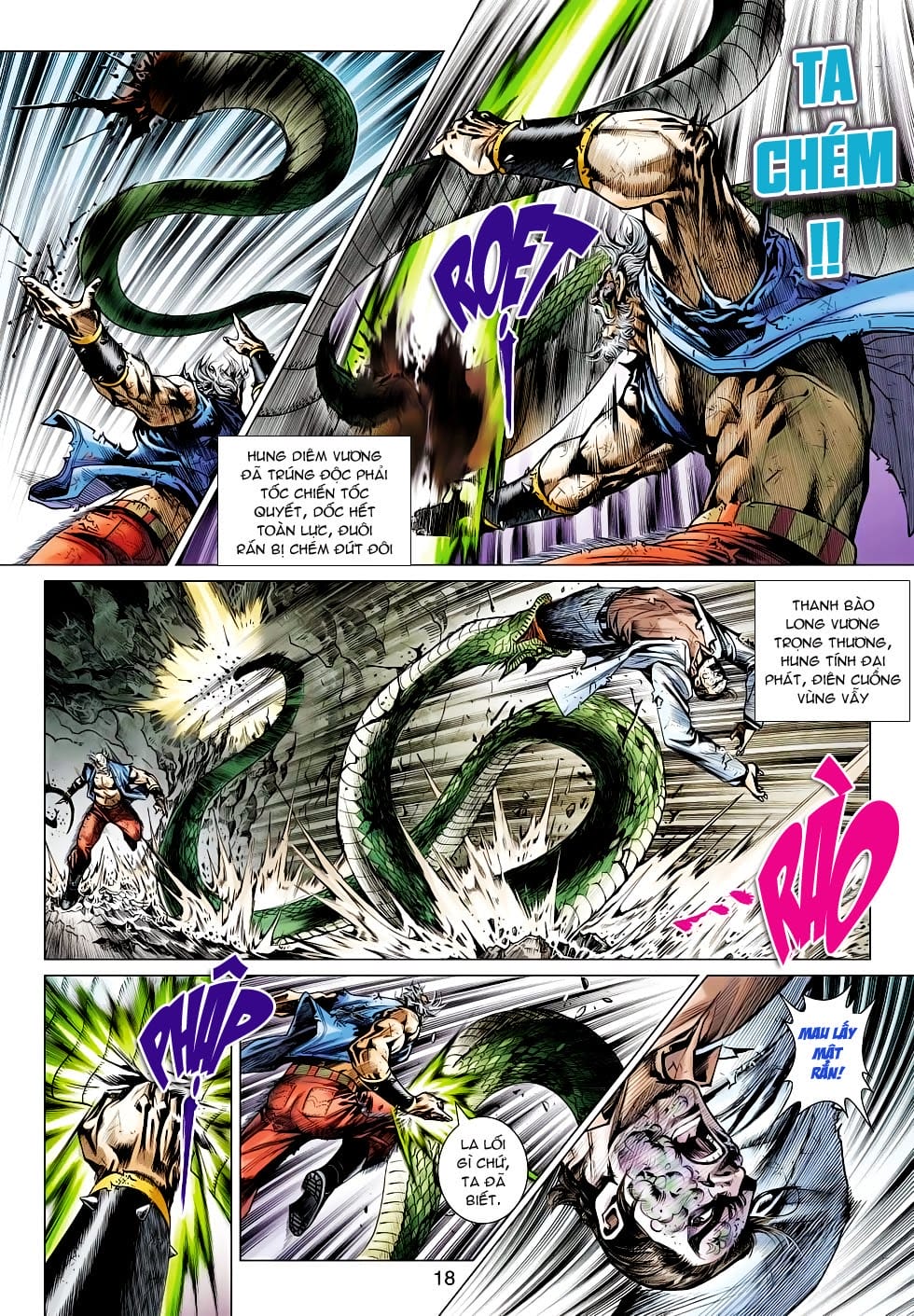 Truyện Tranh Tân Tác Long Hổ Môn trang 4