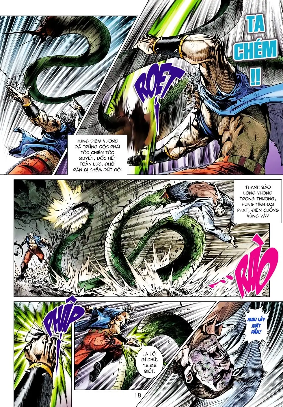 Truyện Tranh Tân Tác Long Hổ Môn trang 4