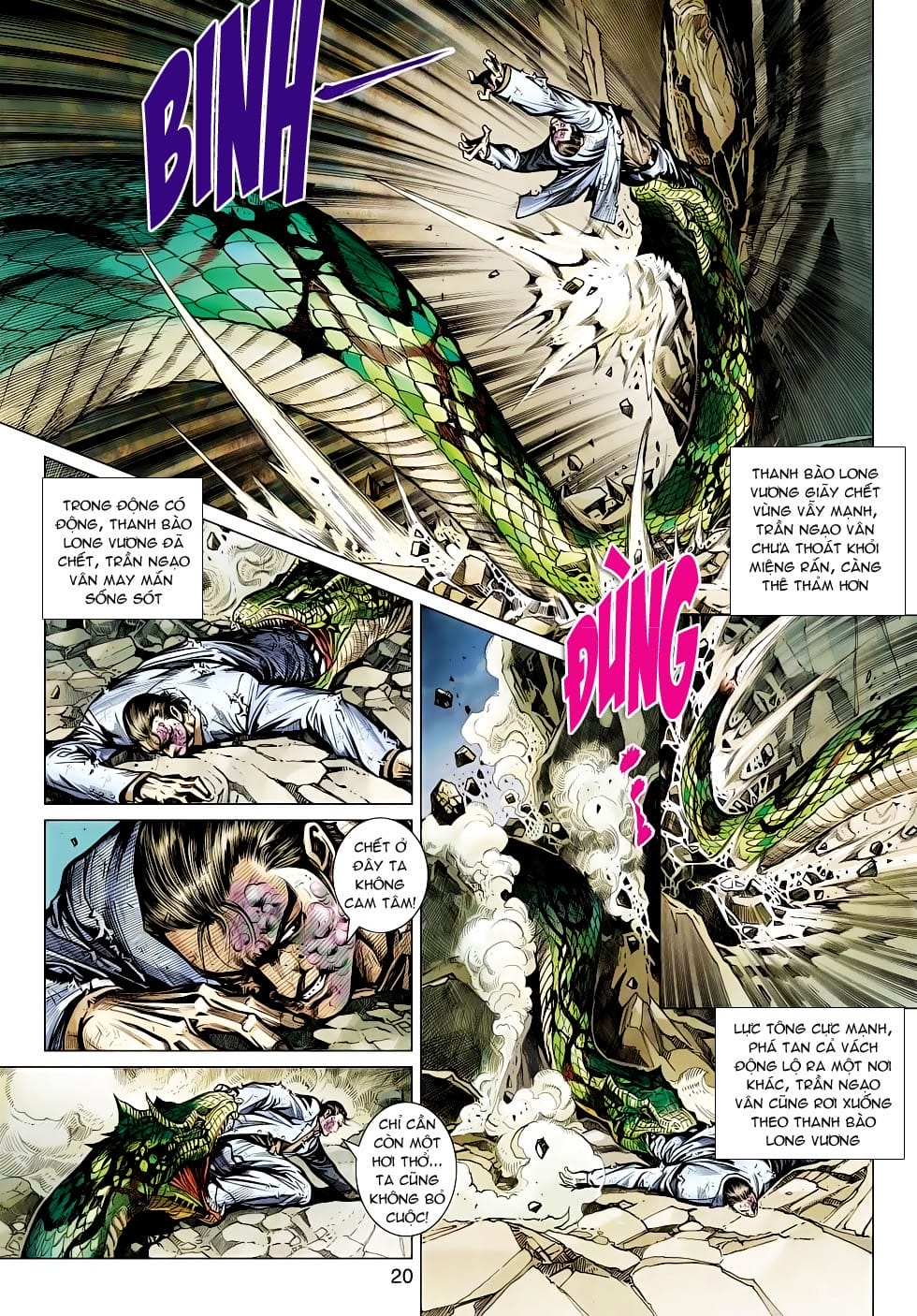 Truyện Tranh Tân Tác Long Hổ Môn trang 4