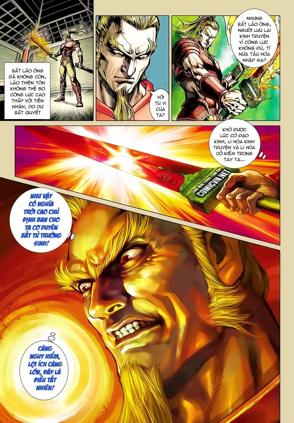 Truyện Tranh Tân Tác Long Hổ Môn trang 4