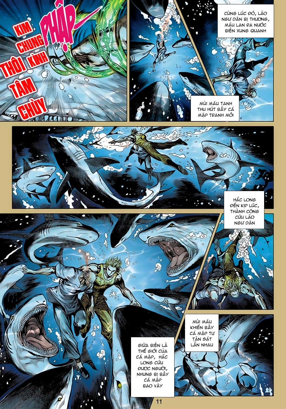 Truyện Tranh Tân Tác Long Hổ Môn trang 4