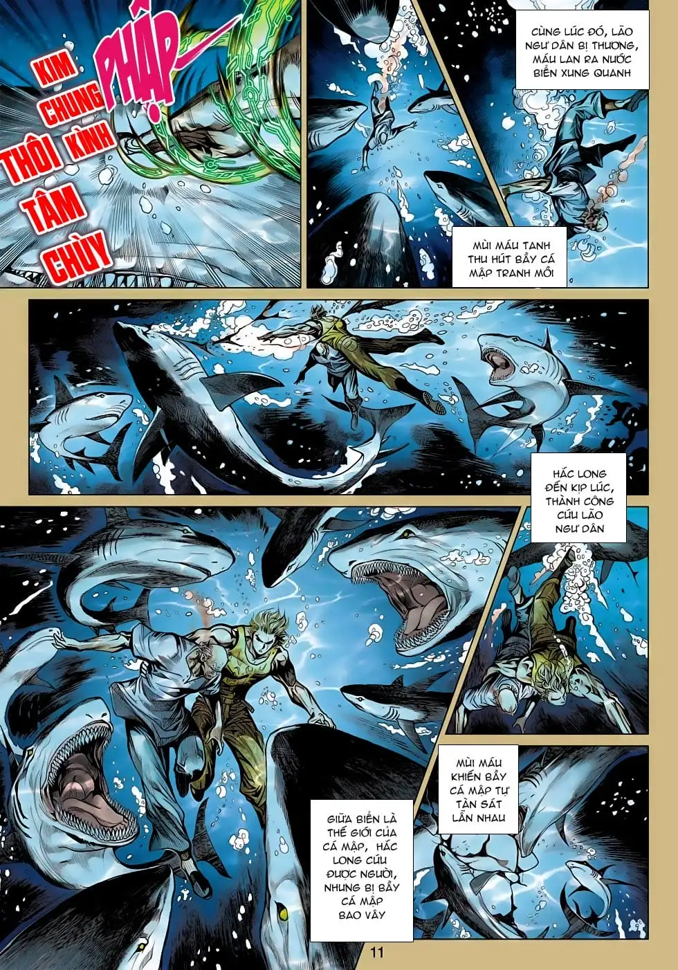 Truyện Tranh Tân Tác Long Hổ Môn trang 4