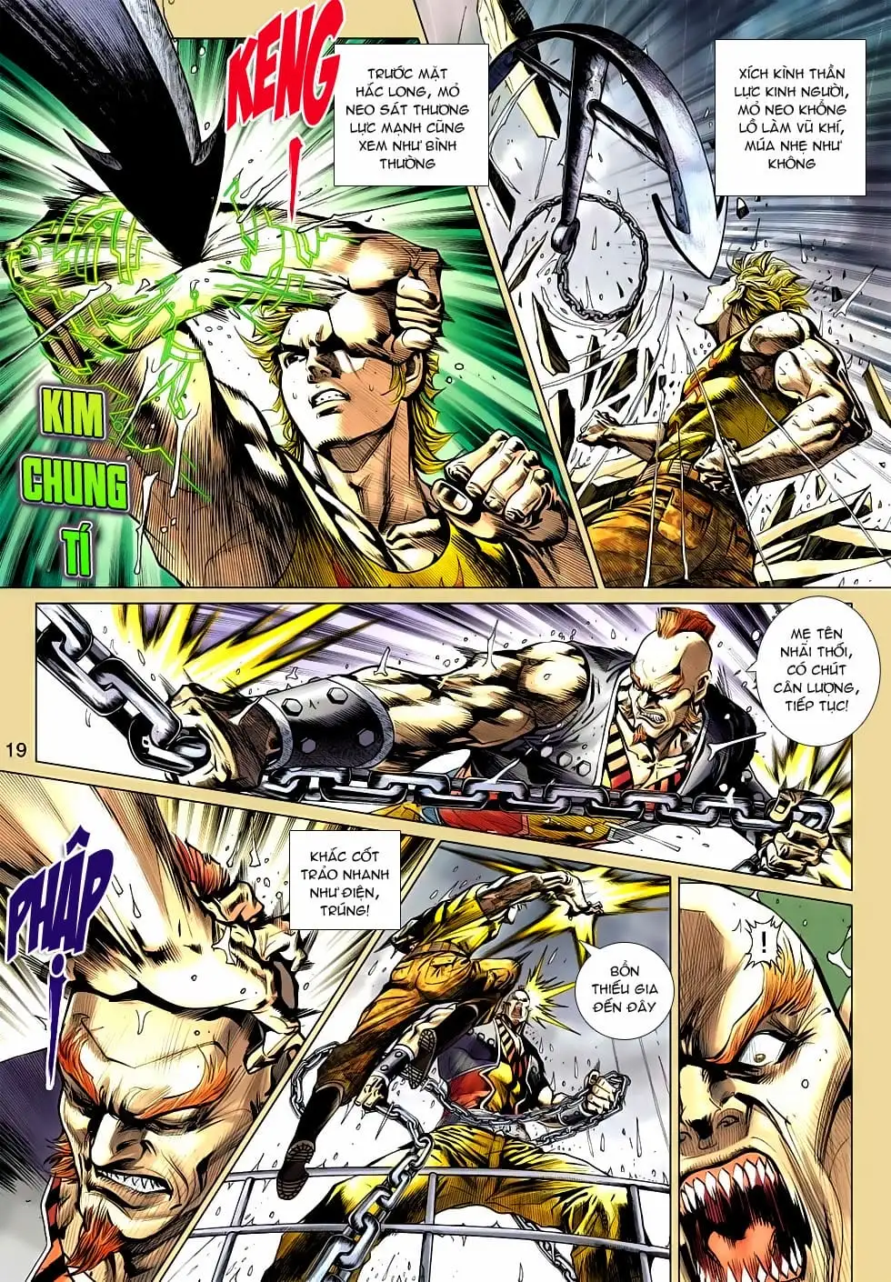 Truyện Tranh Tân Tác Long Hổ Môn trang 4