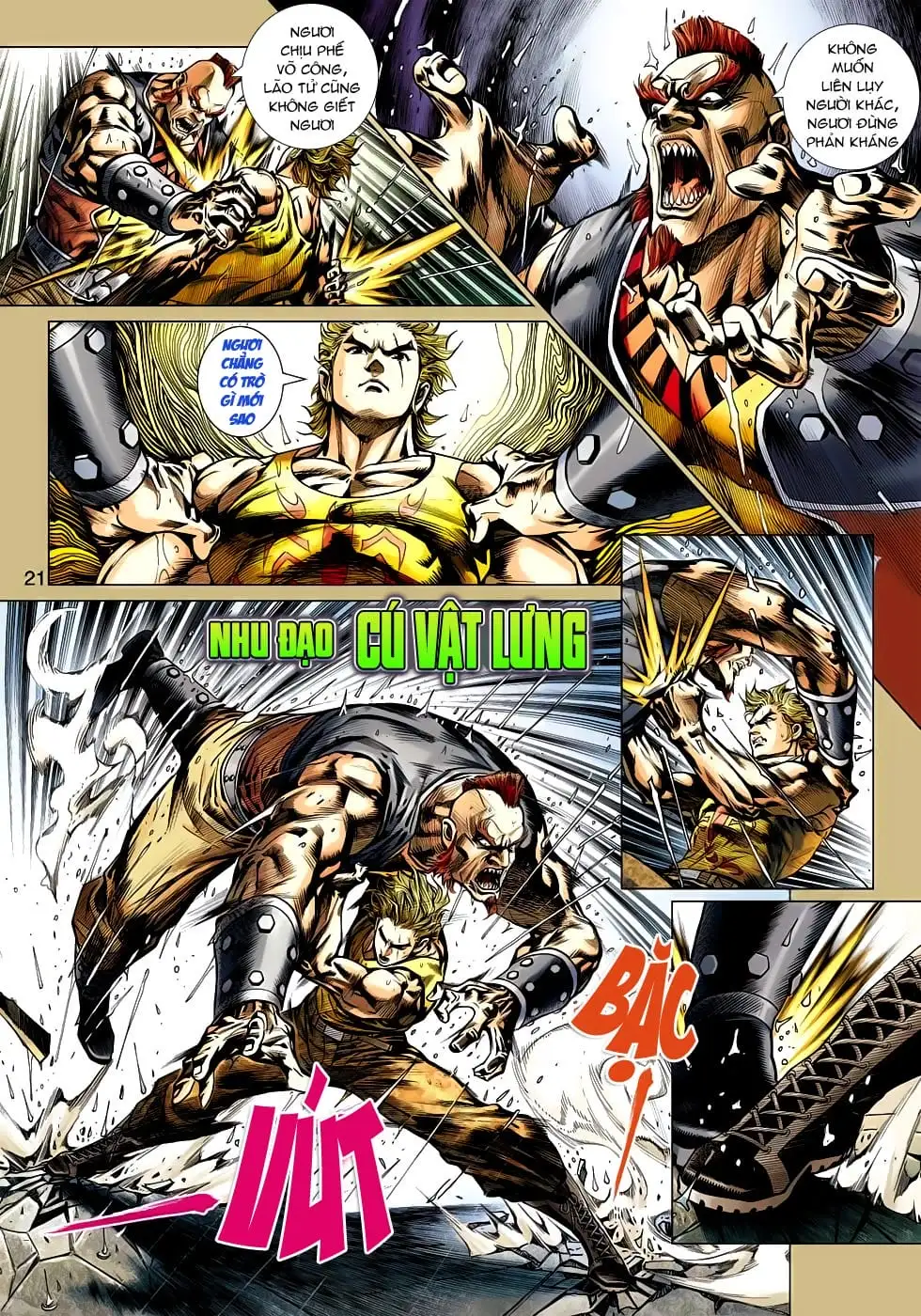 Truyện Tranh Tân Tác Long Hổ Môn trang 4