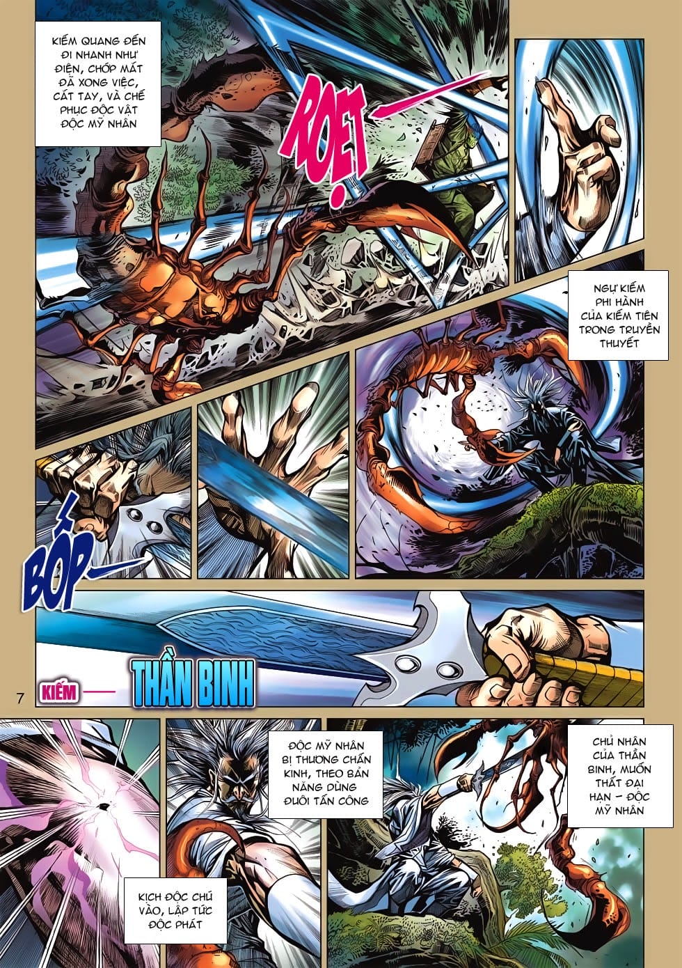 Truyện Tranh Tân Tác Long Hổ Môn trang 4