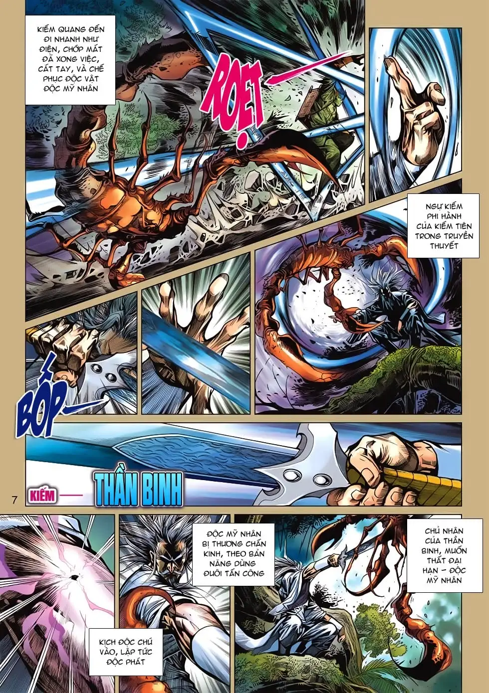 Truyện Tranh Tân Tác Long Hổ Môn trang 4