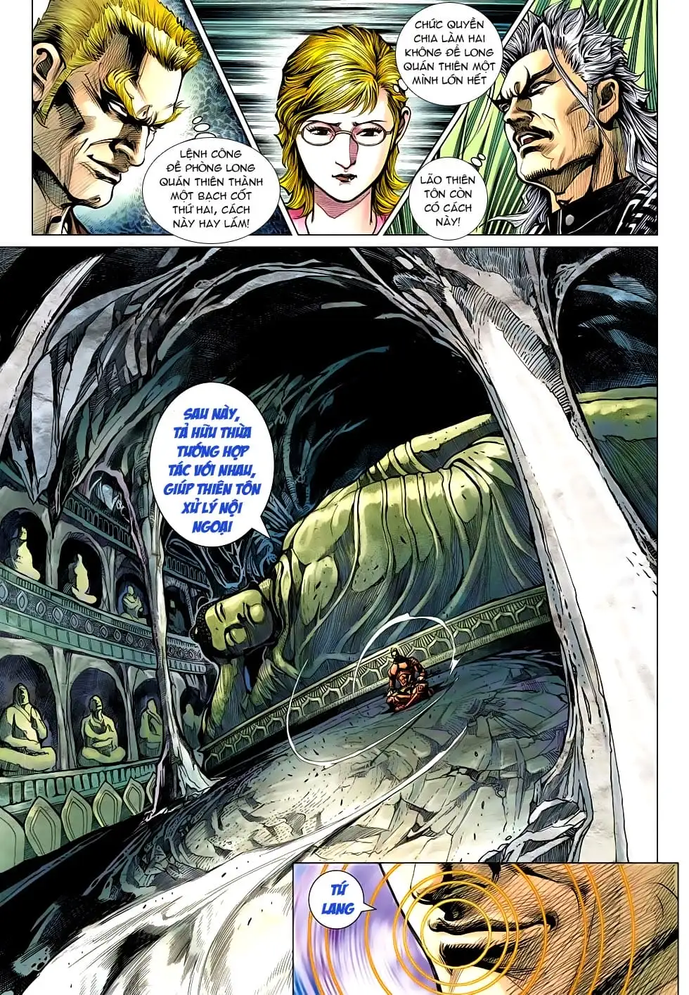 Truyện Tranh Tân Tác Long Hổ Môn trang 4