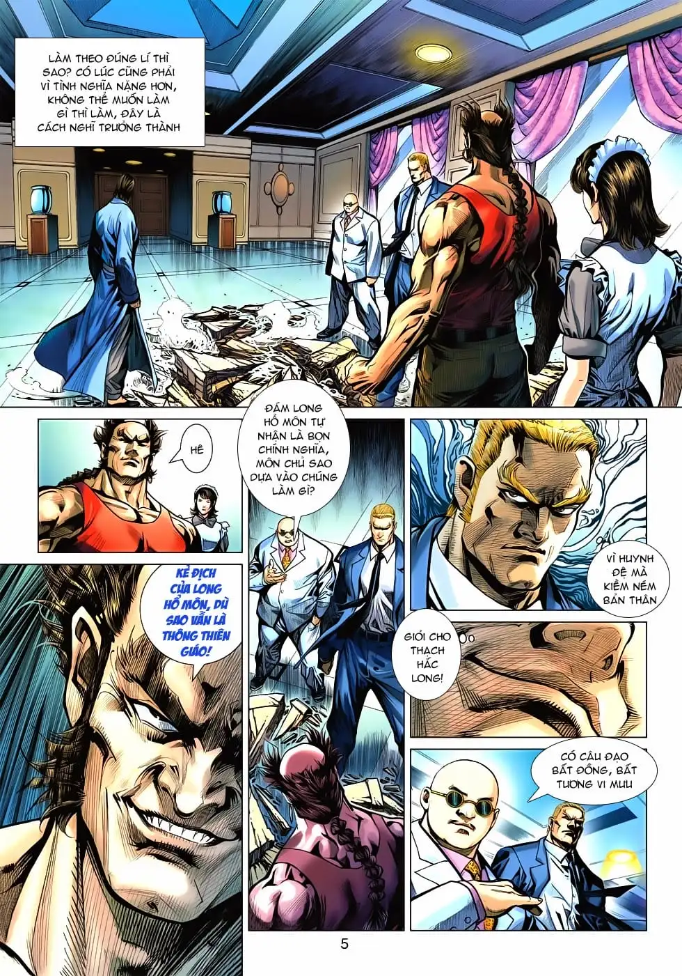 Truyện Tranh Tân Tác Long Hổ Môn trang 4
