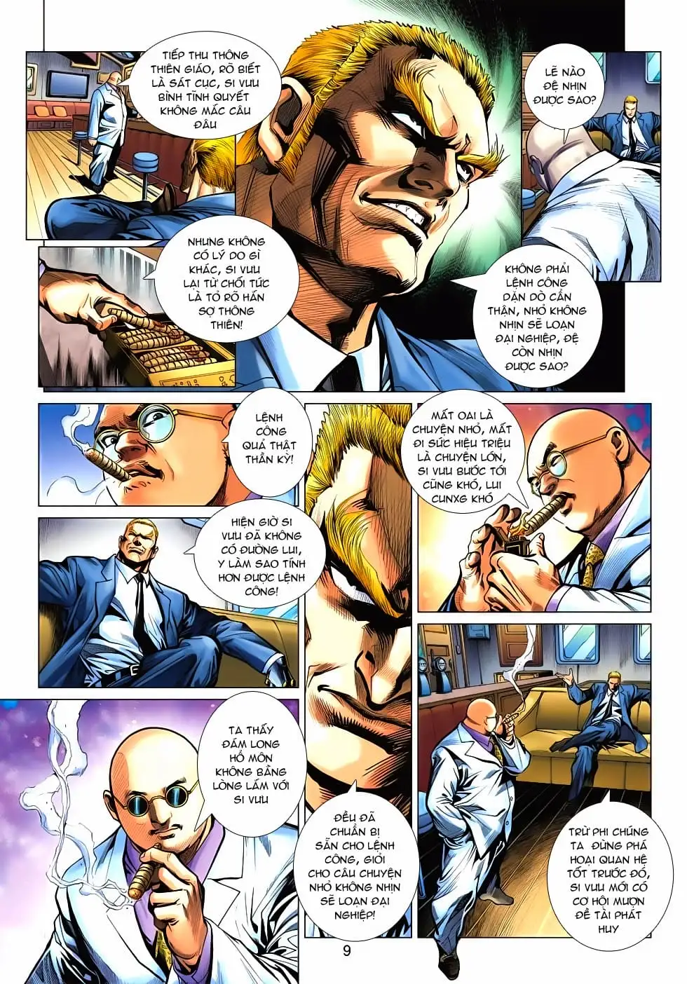 Truyện Tranh Tân Tác Long Hổ Môn trang 4