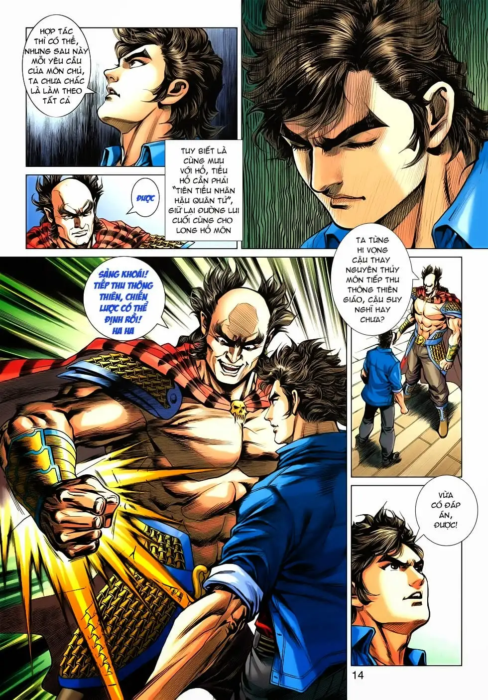Truyện Tranh Tân Tác Long Hổ Môn trang 4