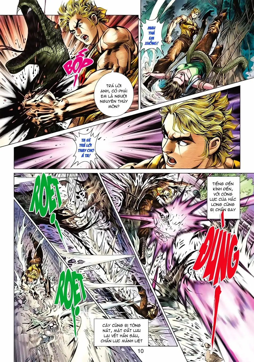 Truyện Tranh Tân Tác Long Hổ Môn trang 4