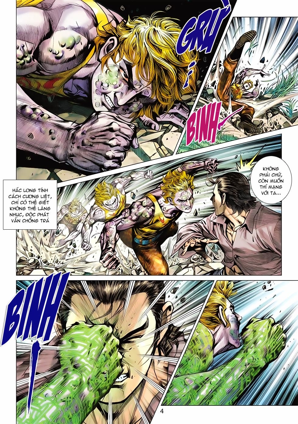 Truyện Tranh Tân Tác Long Hổ Môn trang 4