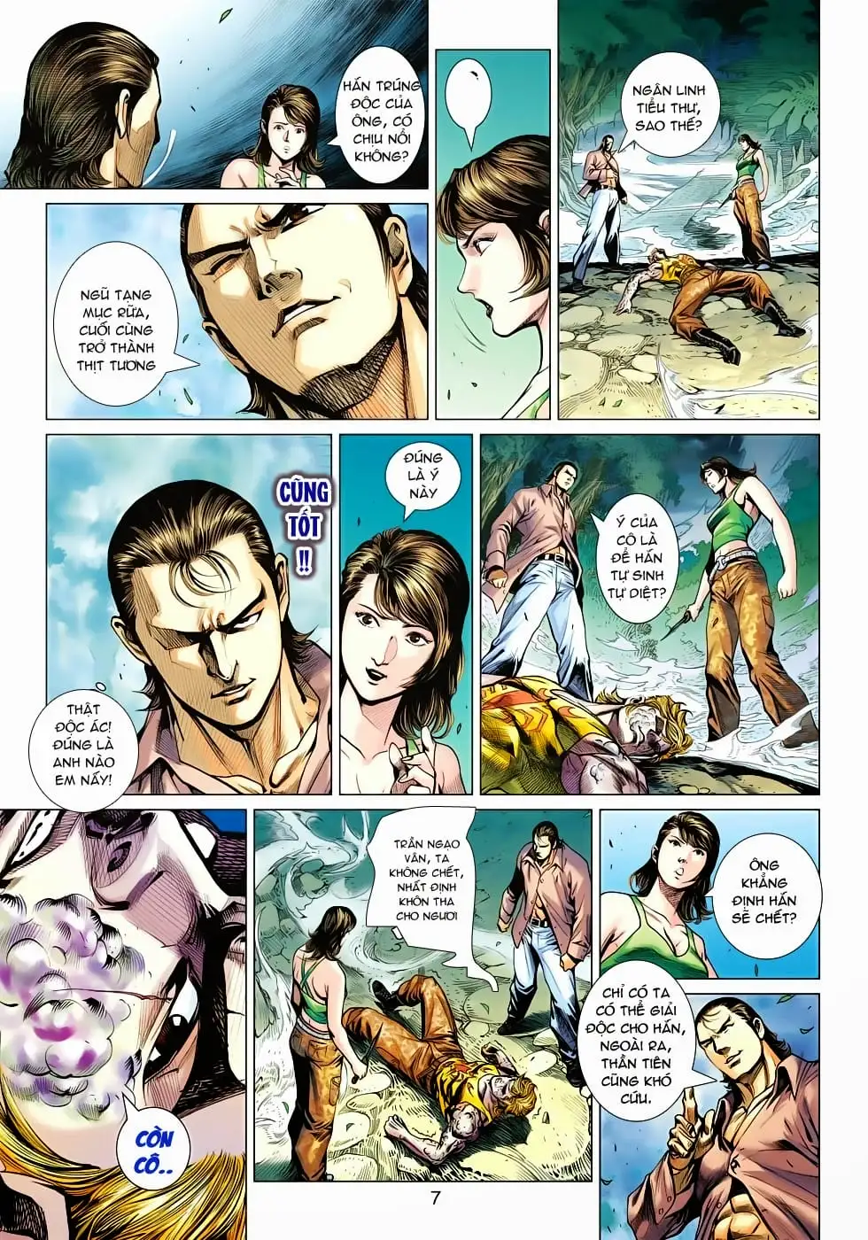 Truyện Tranh Tân Tác Long Hổ Môn trang 4