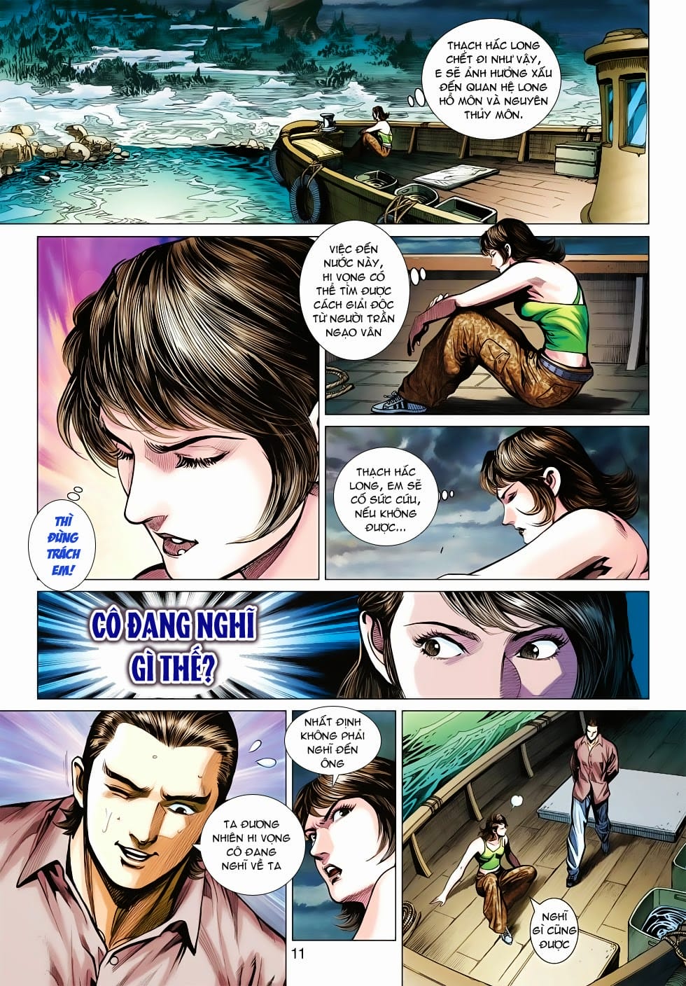 Truyện Tranh Tân Tác Long Hổ Môn trang 4