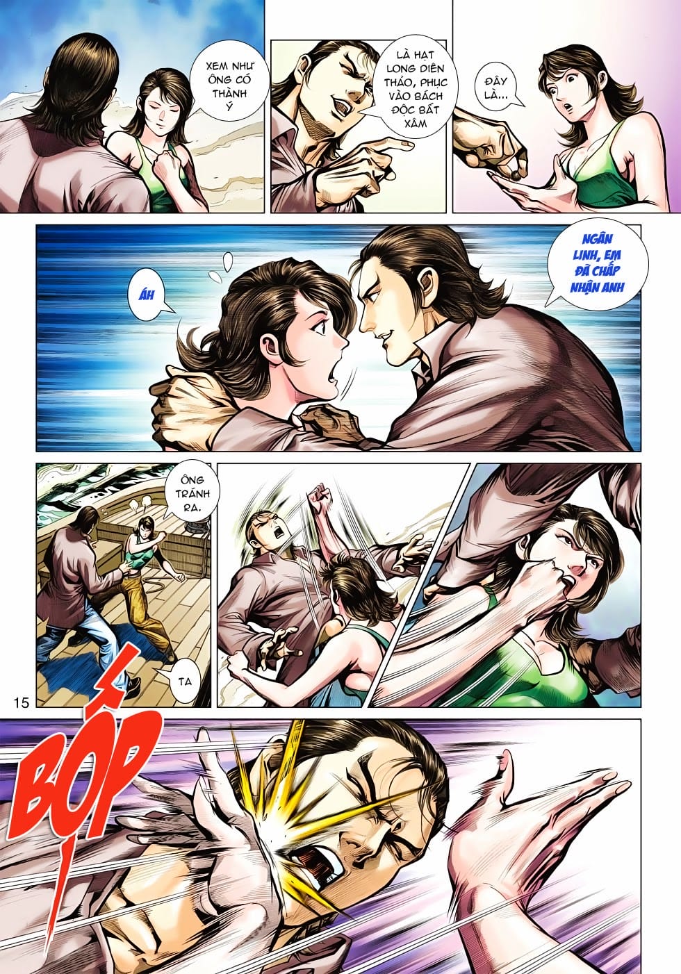 Truyện Tranh Tân Tác Long Hổ Môn trang 4