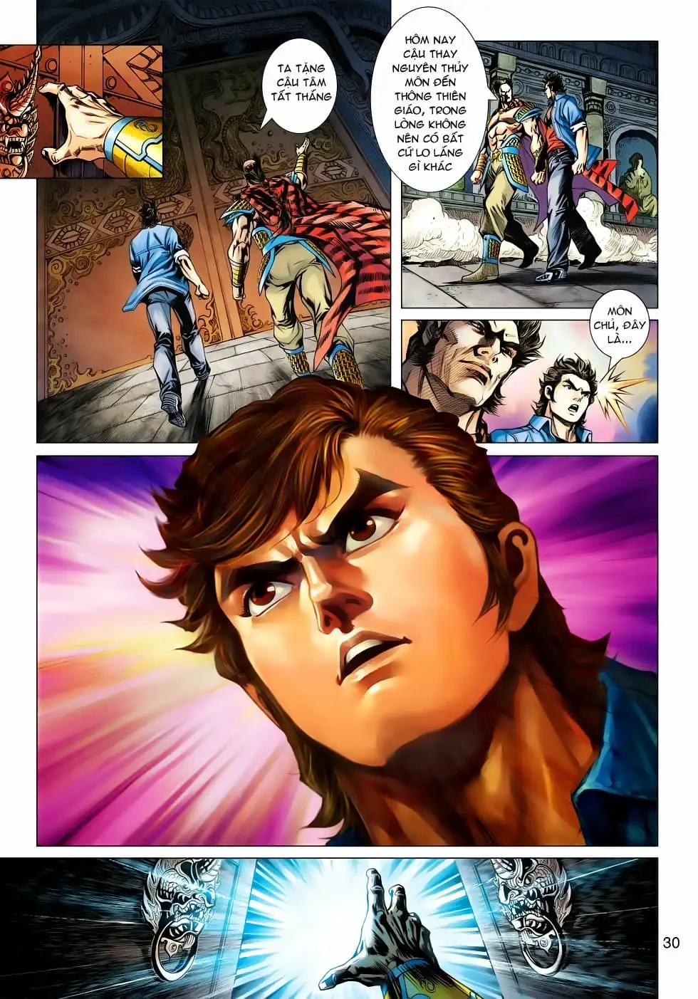 Truyện Tranh Tân Tác Long Hổ Môn trang 4
