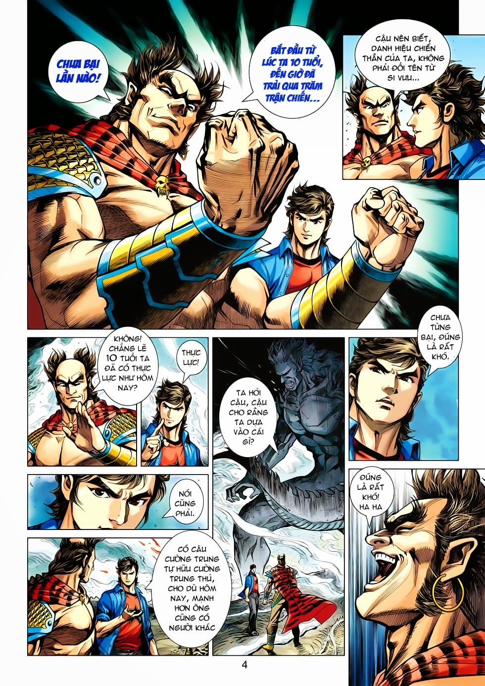 Truyện Tranh Tân Tác Long Hổ Môn trang 4
