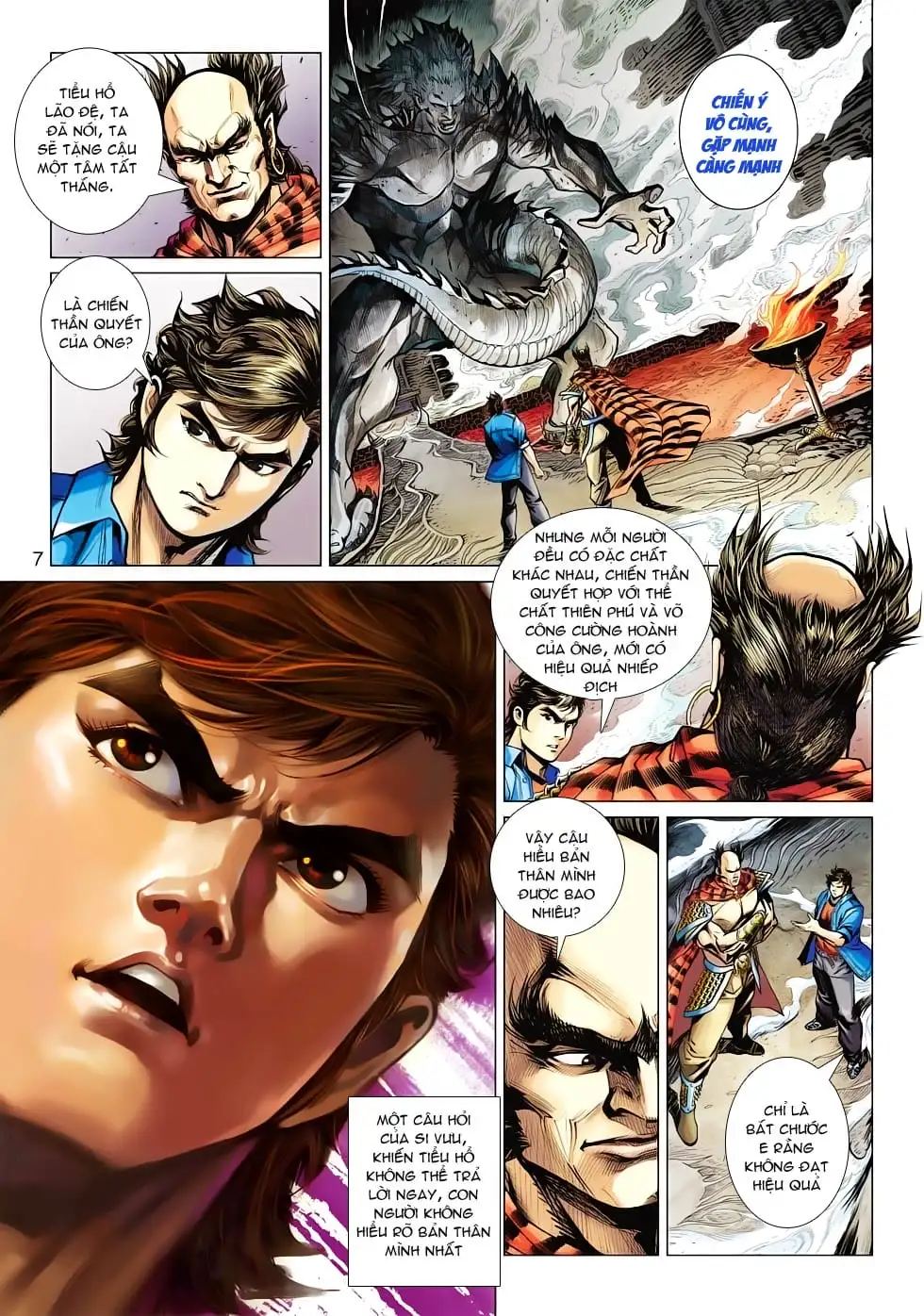 Truyện Tranh Tân Tác Long Hổ Môn trang 4