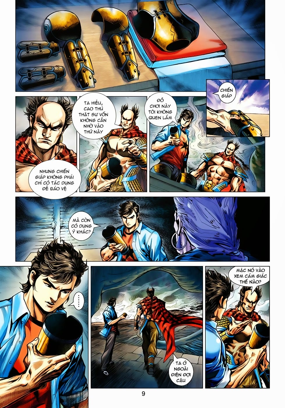 Truyện Tranh Tân Tác Long Hổ Môn trang 4