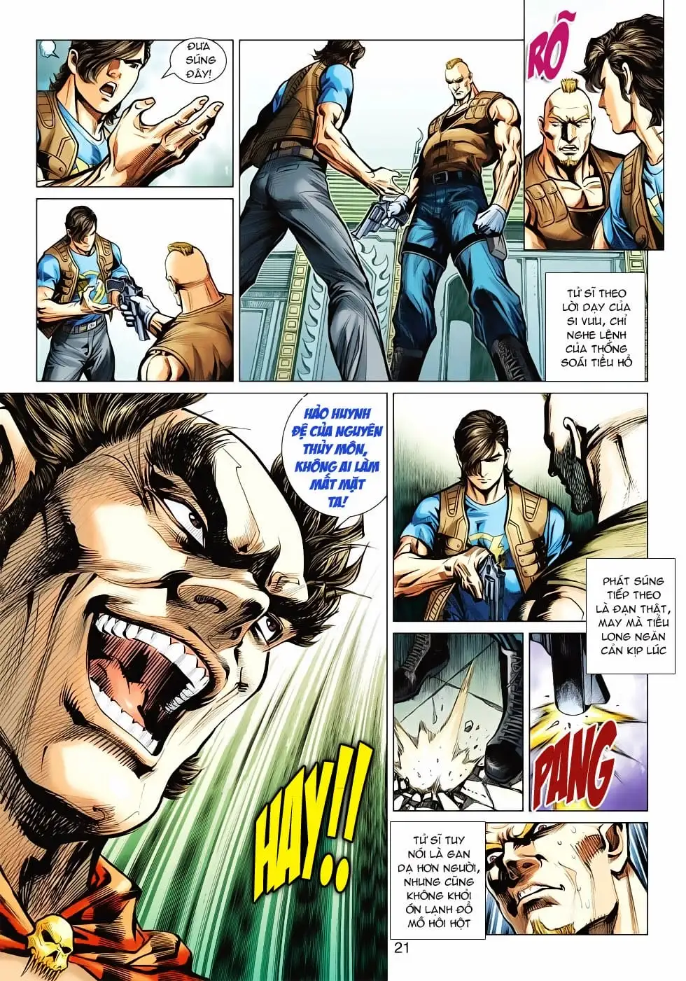 Truyện Tranh Tân Tác Long Hổ Môn trang 4