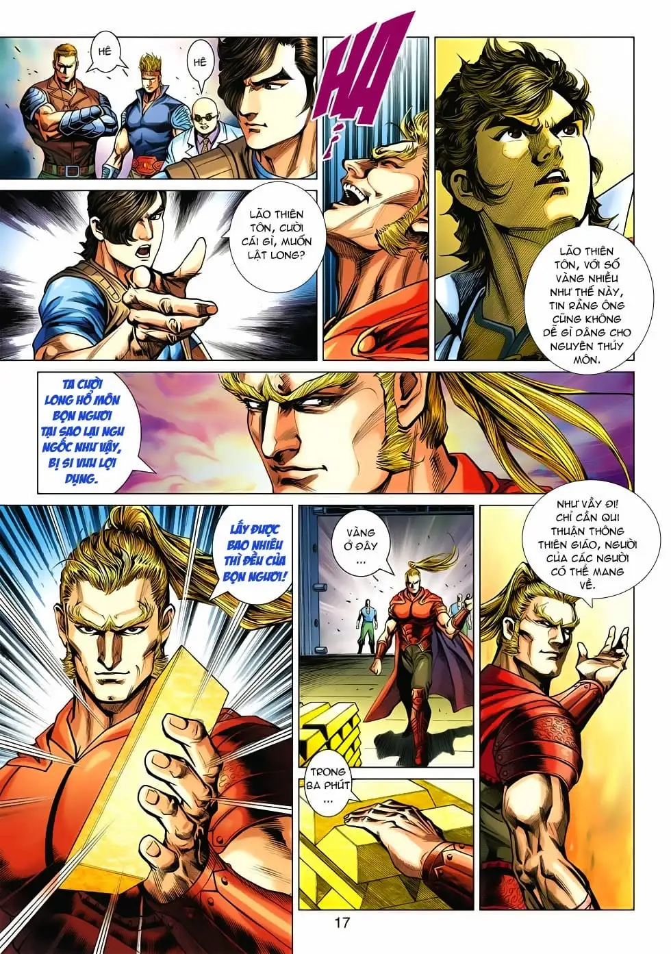 Truyện Tranh Tân Tác Long Hổ Môn trang 4