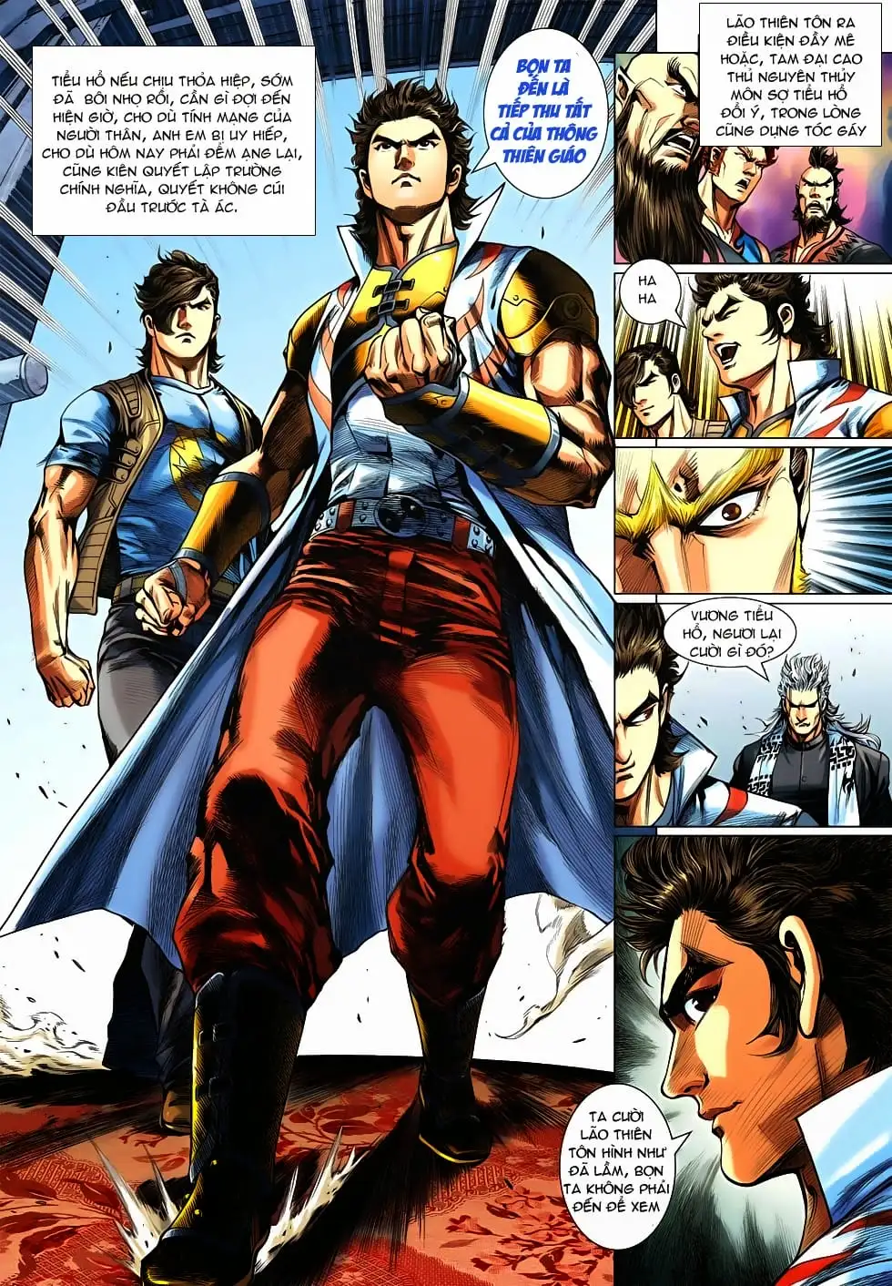Truyện Tranh Tân Tác Long Hổ Môn trang 4