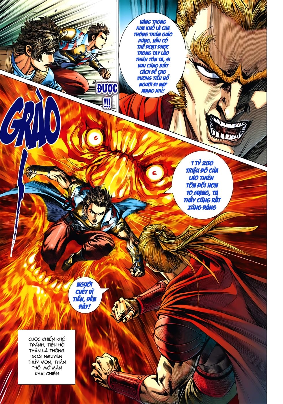 Truyện Tranh Tân Tác Long Hổ Môn trang 4