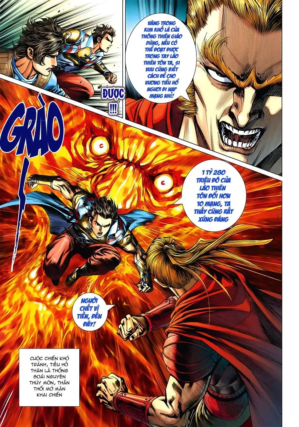 Truyện Tranh Tân Tác Long Hổ Môn trang 4