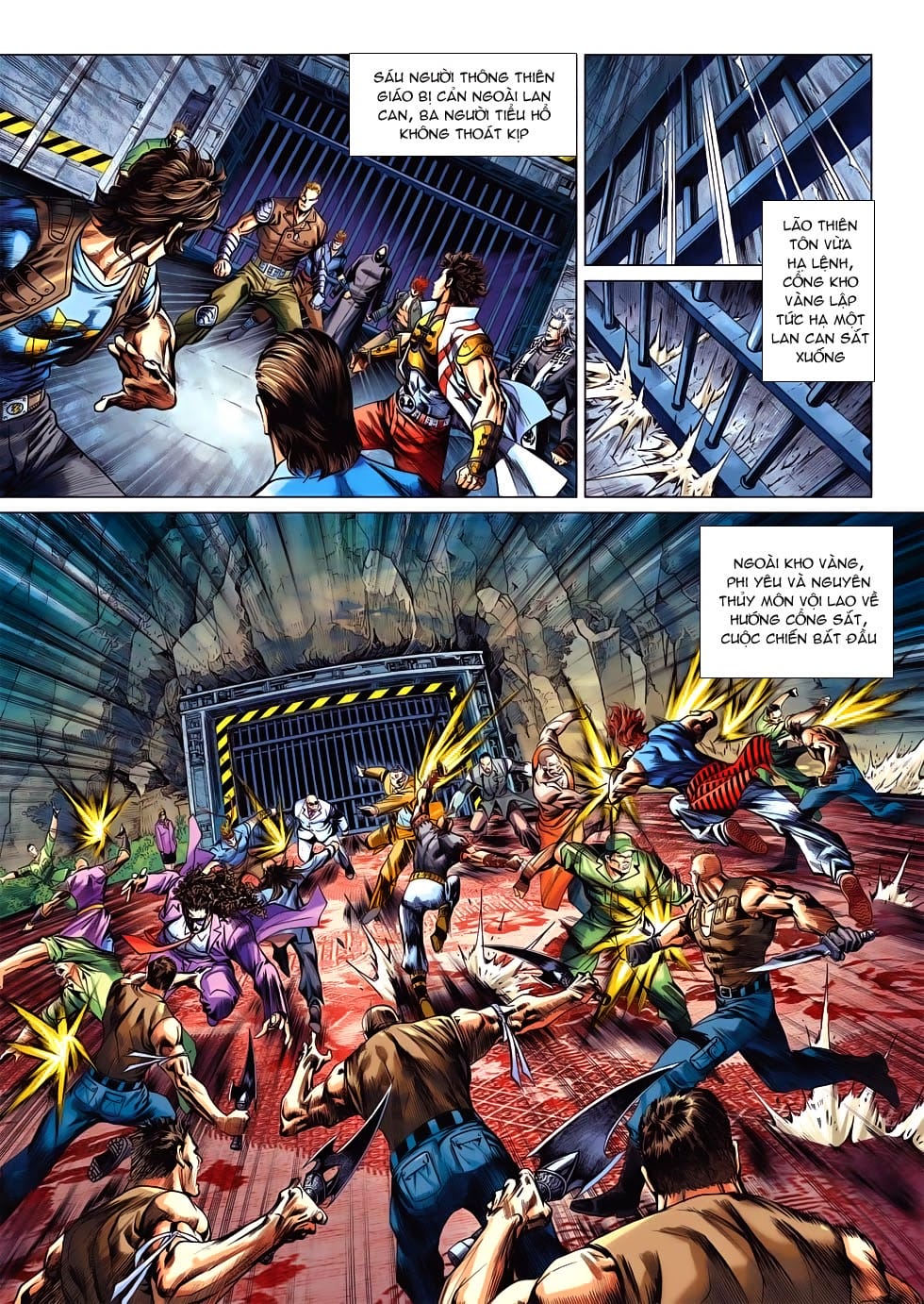 Truyện Tranh Tân Tác Long Hổ Môn trang 4