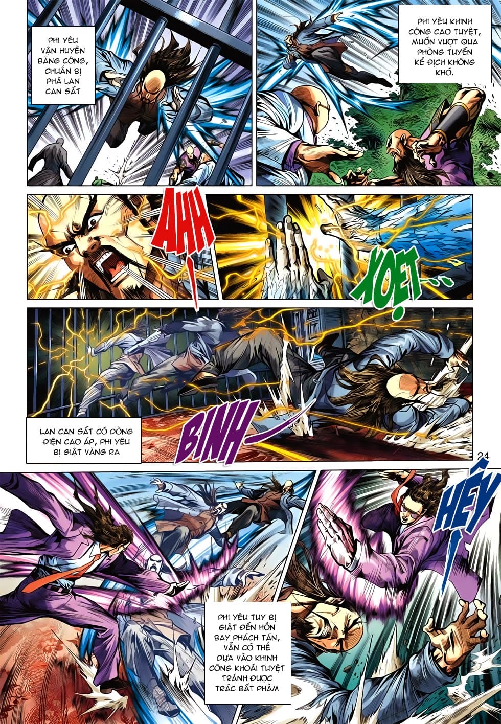 Truyện Tranh Tân Tác Long Hổ Môn trang 4